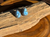 Image 1 of Golden Hills teardrop studs