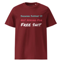 Image 4 of Free $hit Unisex Organic Cotton T-shirt