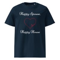 Image 1 of Happy House Unisex Organic Cotton T-shirt