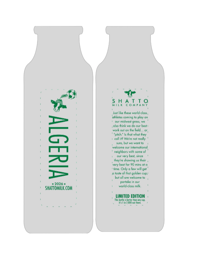 NEW! ALGERIA - Empty World Cow Bottle 