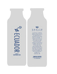 NEW Pre-Order! ECUADOR - Empty World Cow Bottle 