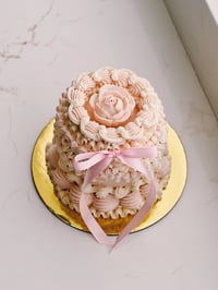 Image 2 of Mother's Day 'Tied with a Bow' Bento Cake