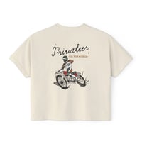 Image 1 of VINTAGE RACER - WOMEN'S BOXY TEE