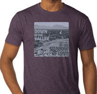 Down in the Valley of the Shadow of Love [T-Shirt] - Vintage Purple