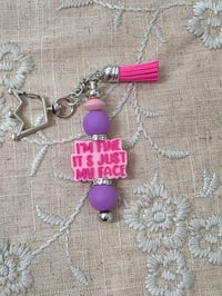 Its just my face keychain 