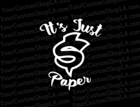 It's Just Paper Decal