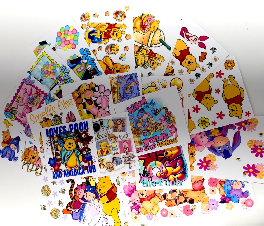 Image of Mystery Bundle Uv Dtf Wraps & Decals 11 Wraps 8 Decals