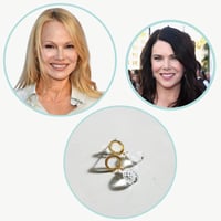Image 1 of Sparkle Earrings, Gifted to Lauren Graham & Pamela Anderson