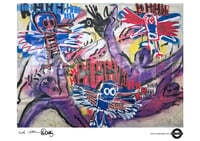 Image 1 of A3 Giclée Art Print — VOID CONSUMES VOD — collaboration with Rod Kitson and Marc Craig