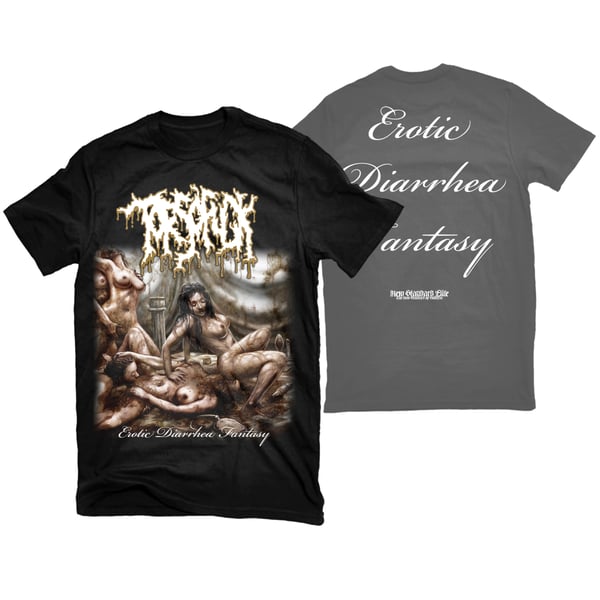 Image of TORSOFUCK "EROTIC DIARRHEA FANTASY" T-SHIRT