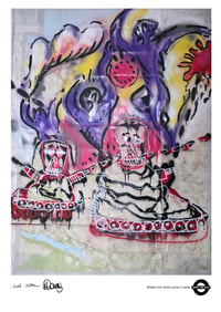 Image 1 of A3 Giclée Art Print — WHEN YOU WISH — collaboration with Rod Kitson and Marc Craig