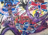 Image 1 of VOID CONSUMES VOID — original artwork — collaboration with Rod Kitson and Marc Craig