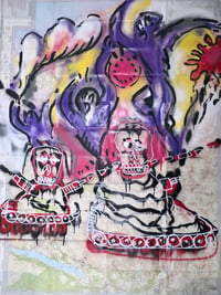 Image 1 of WHEN YOU WISH APON A TANK — original artwork — collaboration with Rod Kitson and Marc Craig