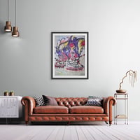Image 2 of WHEN YOU WISH APON A TANK — original artwork — collaboration with Rod Kitson and Marc Craig
