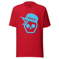 Image 7 of My Skull Is Blue Unisex T-shirt