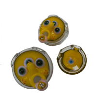 Triple Eyed Clear SpunBob Mini