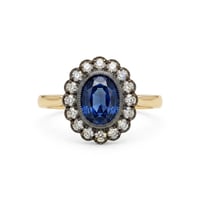 Image 2 of Diana Sapphire Ring