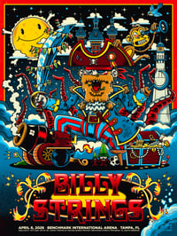 Image 1 of Billy Strings Tampa FL 2025 (Regular & Foil)