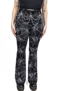 Image 3 of Widow’s Web Flare Pants