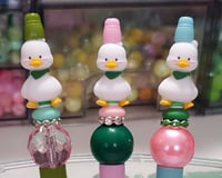 Image 1 of Goose Focal Beaded Pens 