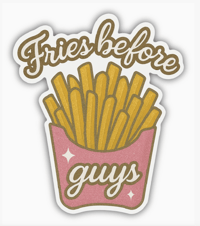 Image 3 of Vinyl Die-Cut Stickers in Plant, Reading, or Fries