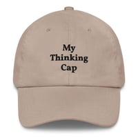 Image 4 of My Thinking Cap Dad Hat