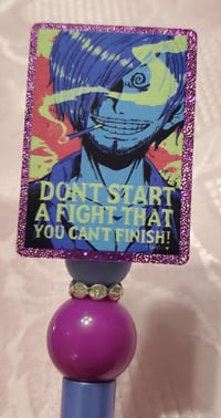 Image 2 of Anime Acrylic Charm Beaded Pens 