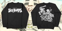 SLUMLORDS 'Graffiti/Kentax' CrewNeck Pullover (Black)