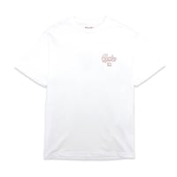 Image 1 of SCRIPT WORLDWIDE TEE - WHITE