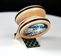 Image 2 of Hard Maple Spaceman/Newspaper yo-yo, #2026-070