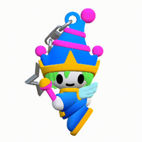 Image 1 of Lil Wizard Keychain (Pure Blue)