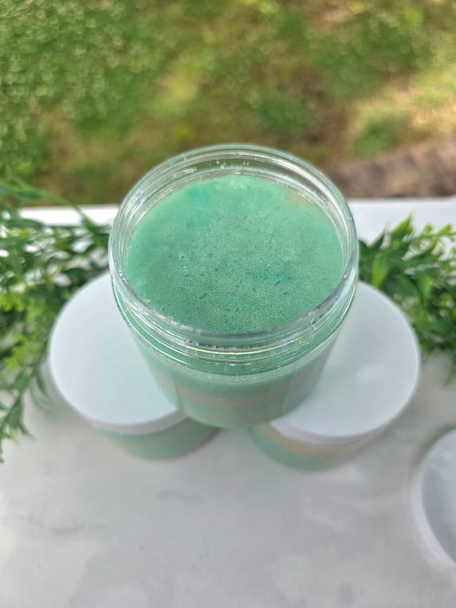 Eucalyptus & Tea Tree Oil Essential Oil Sugar Scrub 8oz