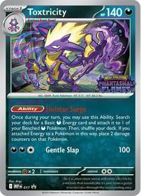 Toxtricity (Prerelease) - ME: Mega Evolution Promo - Near Mint