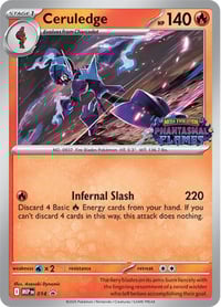 Ceruledge (Prerelease) - ME: Mega Evolution Promo - Near Mint