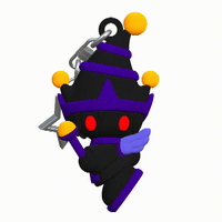 Image 1 of Lil Wizard Keychain (Shadow Grey)