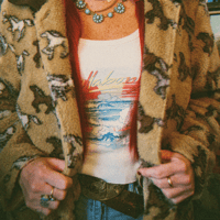 Vintage David Paul Sherpa Coat