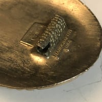 Image 2 of 1988 Handmade turquoise USA belt buckle missing/broken clasp