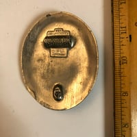 Image 4 of 1988 Handmade turquoise USA belt buckle missing/broken clasp