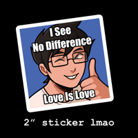 Image 1 of #Ally Egbert Sticker (PREORDER)