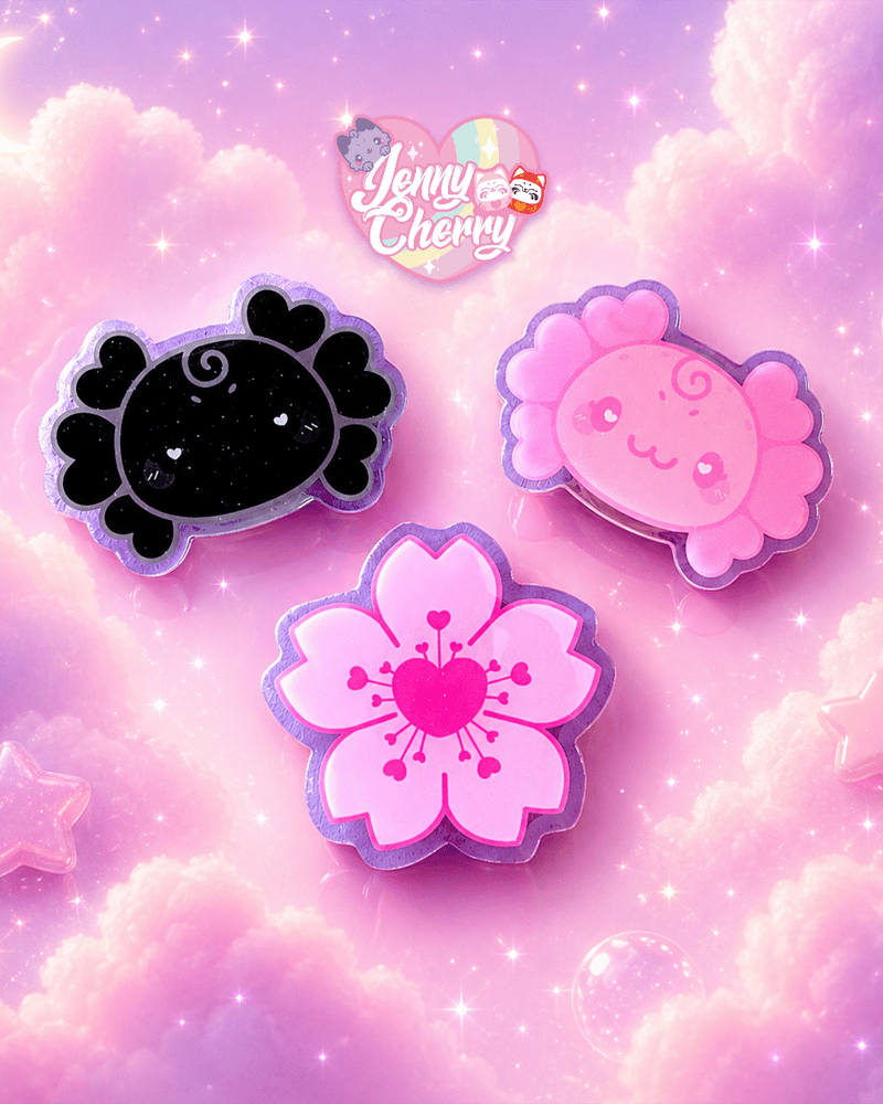 Image of Pop socket  Yuku, Tito & Sakura