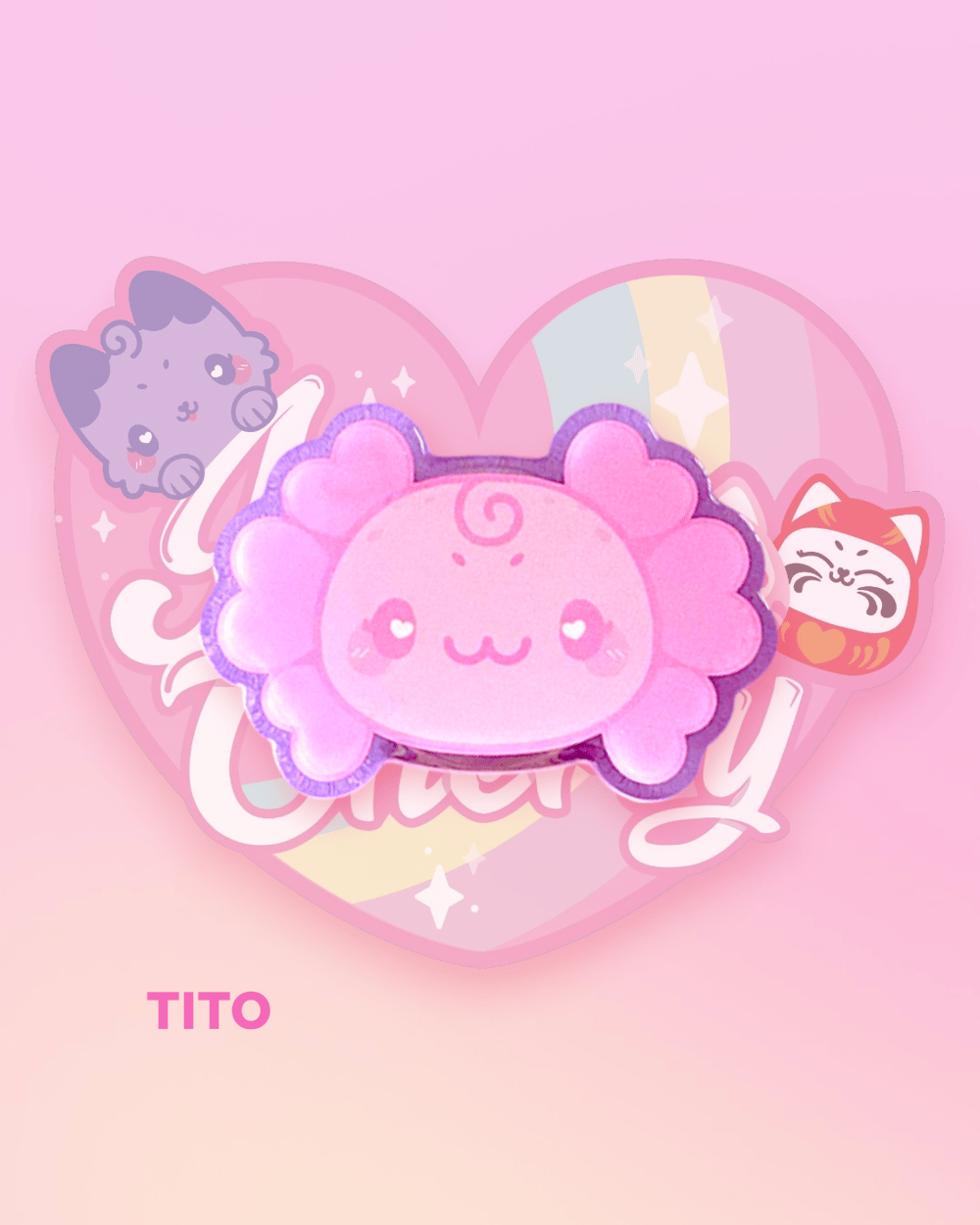 Image of Pop socket  Yuku, Tito & Sakura
