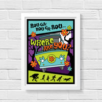 Image 1 of Scooby Doo 12x16