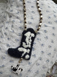 Image 4 of Cowboy Boot Car Charm