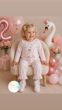 Image 1 of Personalised Ballerina & Swan pyjamas 