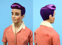 Image 4 of Purple Pompadour Ken Doll ~ Custom