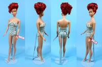 Image 3 of Ravishing In Red Updo Barbie Doll ~ Custom