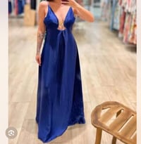 Image 3 of FARM Rio- "Azul Recife" Maxi Dress