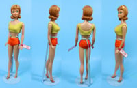 Image 3 of Marvelously Vintage Midge Doll ~ Custom