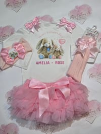 Image 3 of BUNNY  Happy Father's Day Tutu Set 