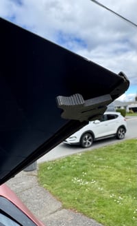 Image 5 of  3rd Gen F-body Mid 1980’s Chastain Shadow 3 Piece Aluminum Rear Window Louvers